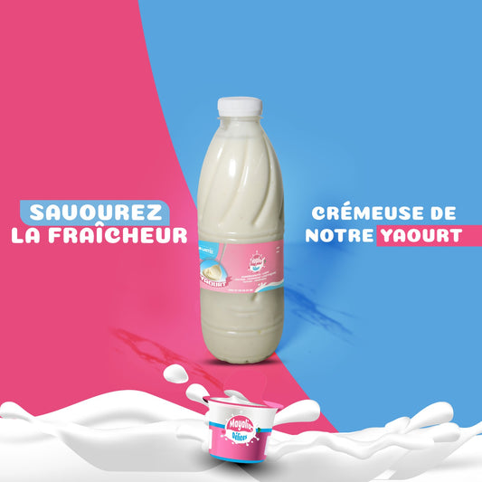 LE YAOURT MAYALIA DÉLICES EN BOUTEILLE